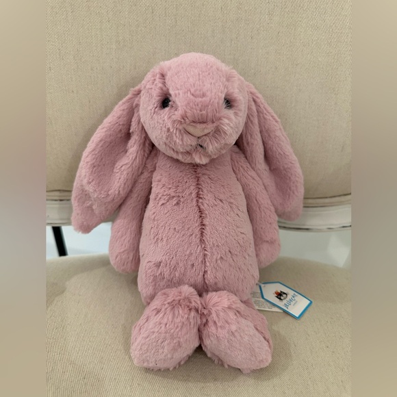 NWT Rare Bashful Tulip Pink Bashful Bunny Authentic - Picture 6 of 9